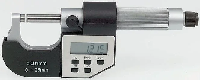 Micromètre Extérieur RS PRO 0mm à 25mm