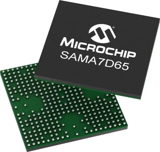 Microprocesseur, SAMA7D65T-V/4HB-SL3, 32bit, SAMA7D65,coeur ARM Cortex-A7, ARMv7-A 1GHz, TFBGA 343 broches