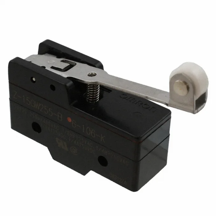 Microrupteur Levier à galet articulé Omron, Vis, SPDT, 15A
