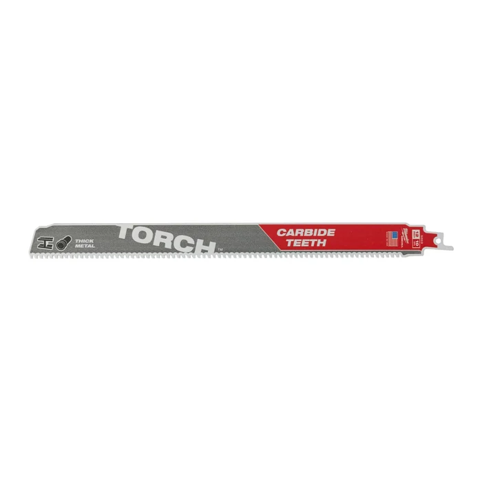 Milwaukee 48475553 Lame de scie alternative Sawzall TCT TORCH Carbide – 300 x 10TPI – métal – 5 pcs.