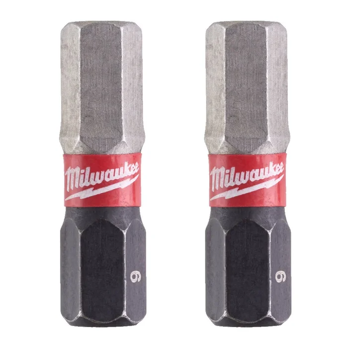 Milwaukee 4932430897 Shockwave™ Gen II Hex6 25mm 2pcs