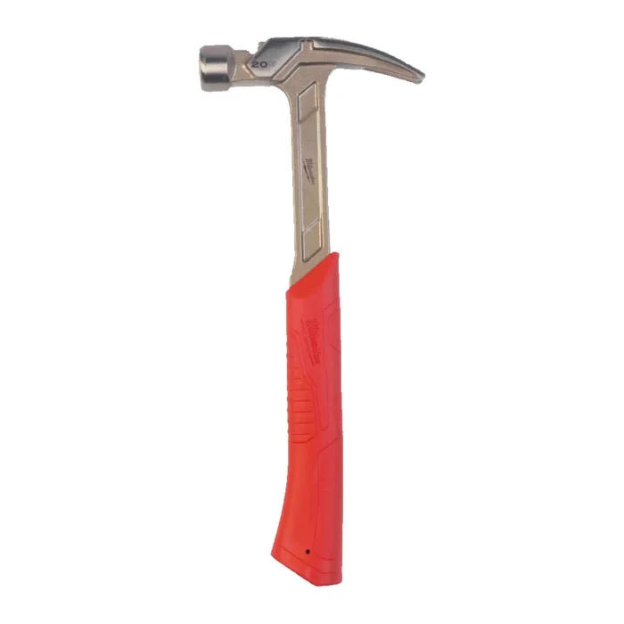Milwaukee 4932478654 Marteau à griffes droites – manche antichoc – 570 grammes