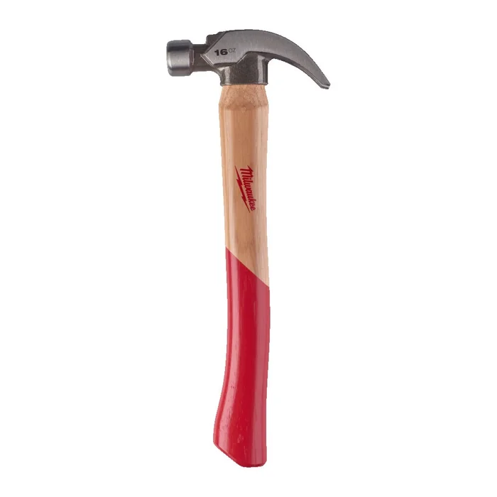 Milwaukee 4932478659 Marteau à griffes – manche en bois – 450 grammes