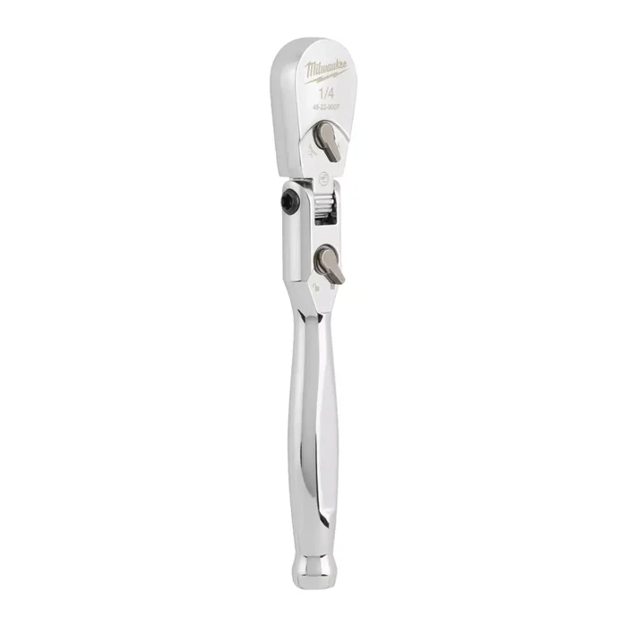 Milwaukee 4932479648 Cliquet réversible 1/4″ – tête flexible – 152mm