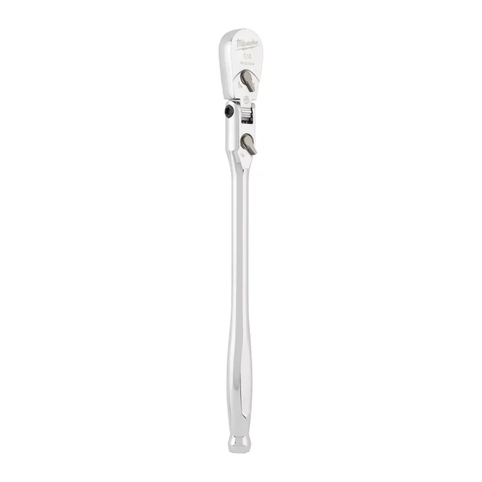 Milwaukee 4932479649 Clé à cliquet réversible 1/4″ – tête flexible – 228mm