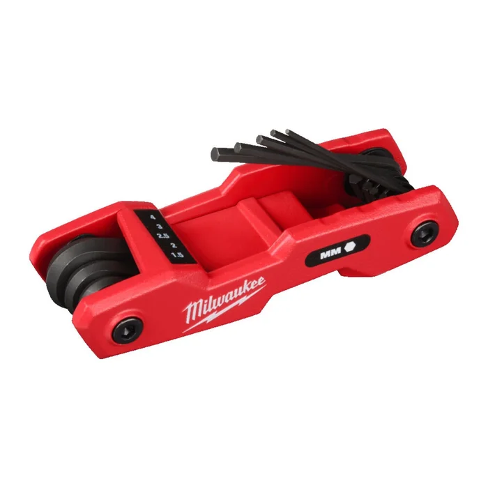Milwaukee 4932480978 Jeu de clés Allen 8 pièces – Hex – 1,5-8mm – pliable