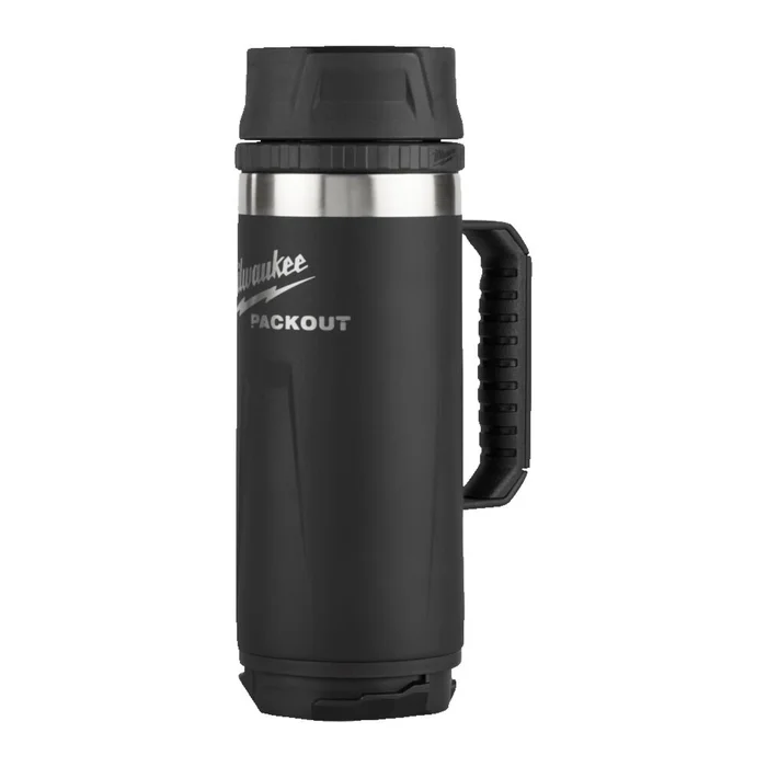 Milwaukee 4932493472 PACKOUT™ Gobelet Thermos – 532 ml – bouchon à boisson – noir