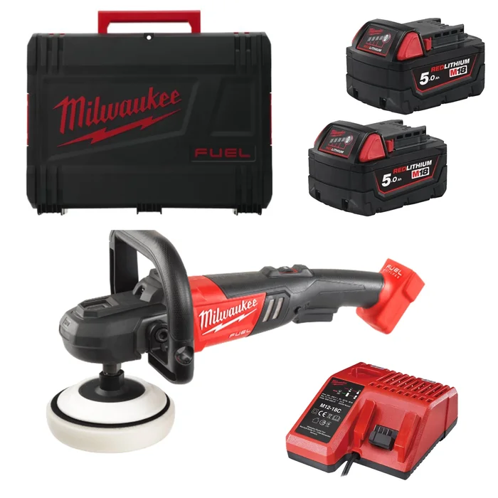Milwaukee M18 FAP180-502X Polisseuse – 18V
