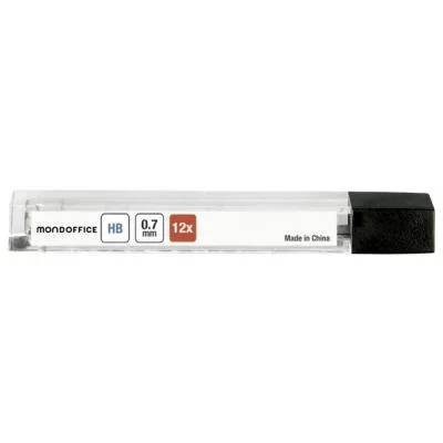 Mine pour porte-mines – mine HB de 0,7 mm – tube 12 unités