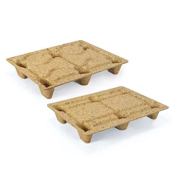 Mini-palette moulée bois INKA