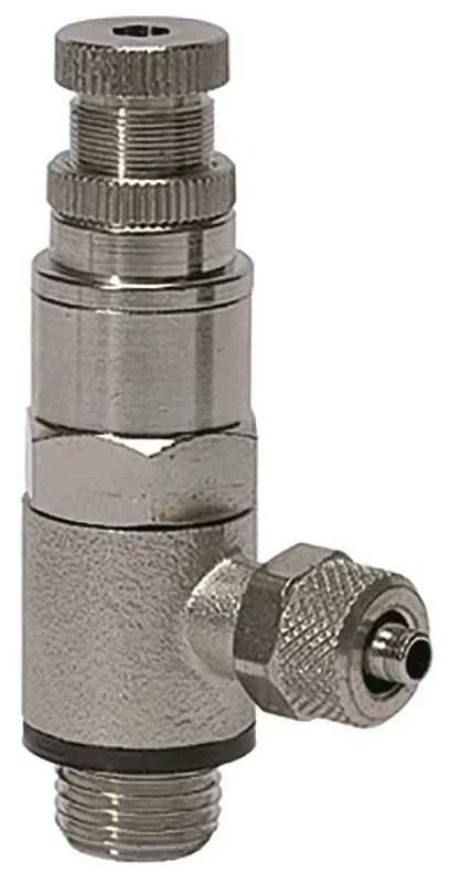 Mini-régulateur de pression / Raccord rapide. Raccord de pression à visser / G 1/8 107040
