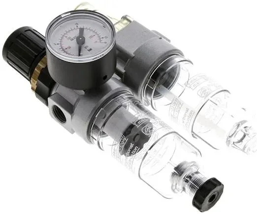 Mini unité de maintenance, 2 pièces, G 1/4&Prime;, 0,5 – 10 bar