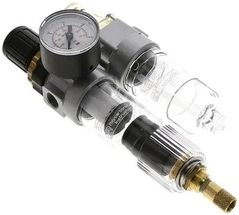 Mini unité de maintenance, 2 pièces, G 1/4&Prime;, 0,5 – 16 bar, purge automatique des condensats