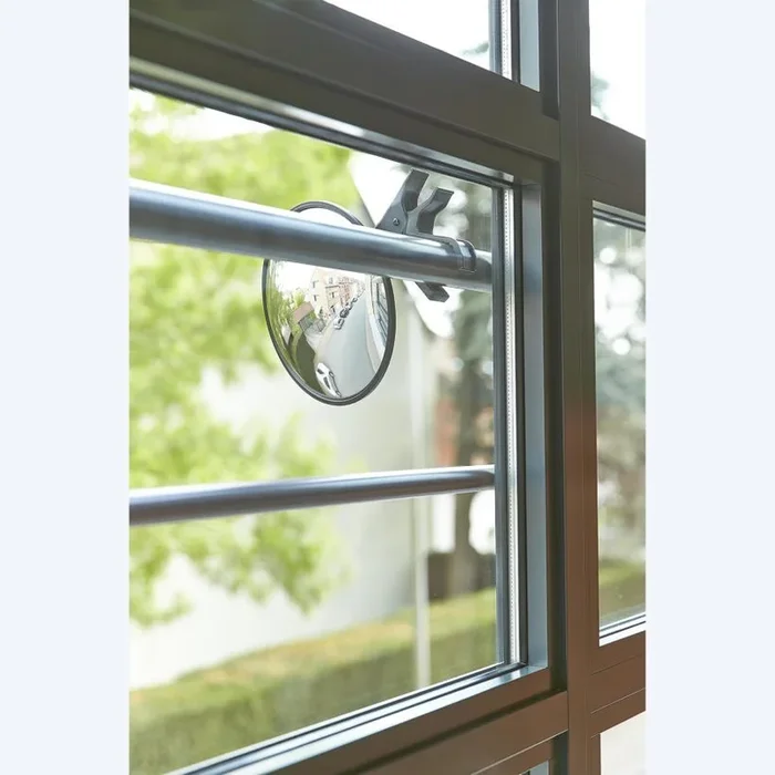 Miroir nomade avec pince pour fixation Ø 20cm – MOTTEZ – B314P20