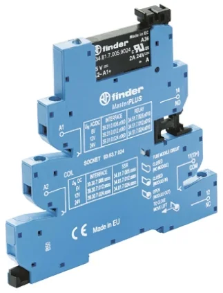 Module à relais statique Finder Series 39, Rail DIN, 1 mA, 264 V c.a.