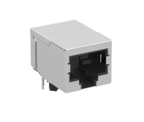 Module de connecteurs Ethernet cat 5 ERNI Femelle Traversant, 1×1 ports