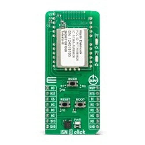 Module de développement de communication et sans fil MikroElektronika Ism 8 Click ISM