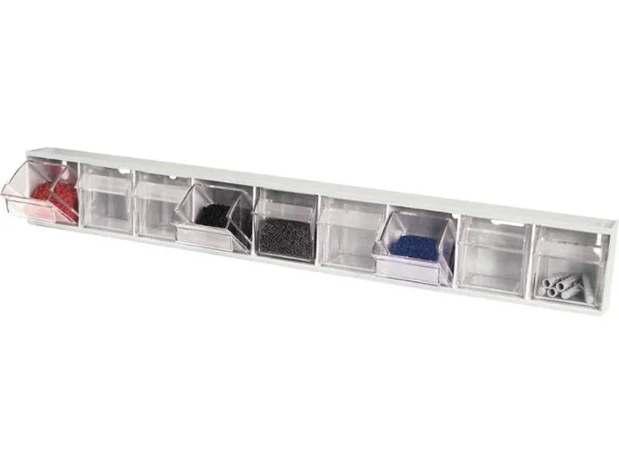 Module de rangement 9 tiroirs basculants 600x63x81mm TAYG – 72668