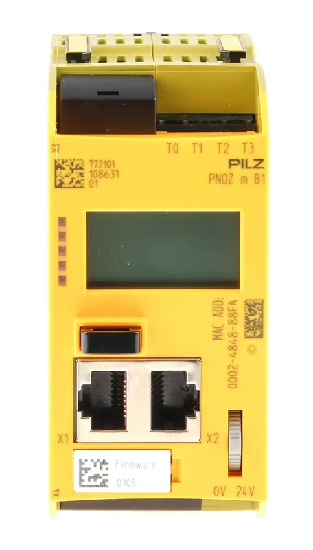 Module de sécurité Pilz, PNOZ m B1 Ethernet / 4 S , 24 V c.c.