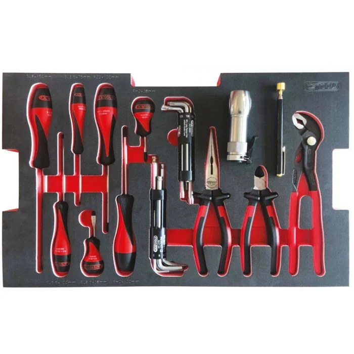 Module de vissage et pinces pour boites de transport SCM, 28 pièces KSTOOLS – 716.0028