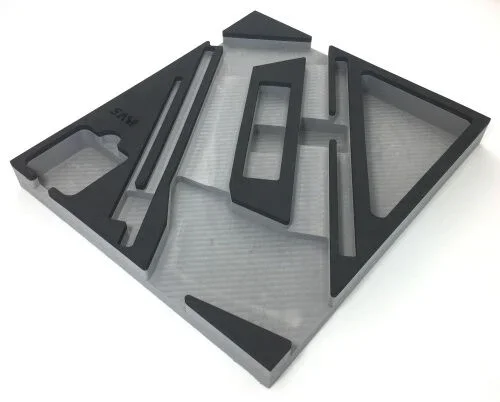 Module mousse 3/3 vide pour accessoires sciage SAM OUTILLAGE – MODM32
