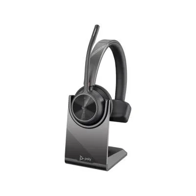 Mono Casque sans fil Bluetooth Poly Voyager 4310 Teams + Dongle USB-A + Station de charge