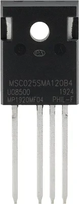 MOSFET Microchip canal N, TO-247-4 26 A 1 200 V, 4 broches