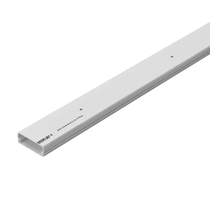 MOULURE MONOCANAL 32X16MM 2M BLANC – DEBFLEX – 435002