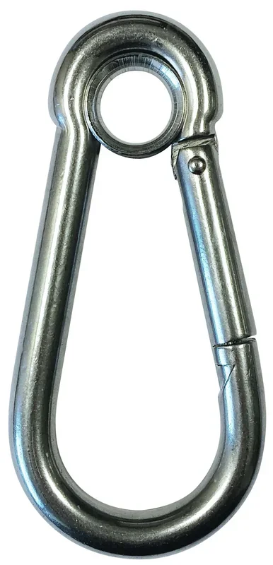 Mousqueton a oeil d.12×140 mm inox LEVAC – 5263GO