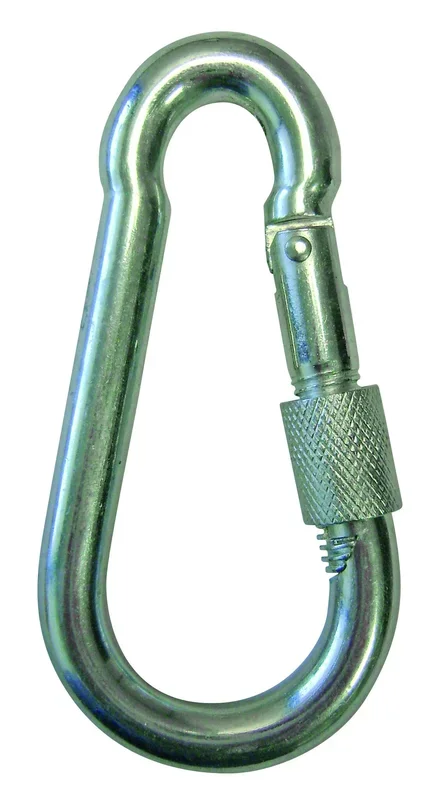Mousqueton poire d.11×120 mm a vis zingué LEVAC – 5264HV