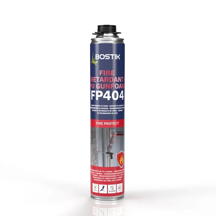 Mousse spéciale coupe feu FP404 PU GUN FOAM – Rose 750 ml – Lot de 12 – BOSTIK – 30612850