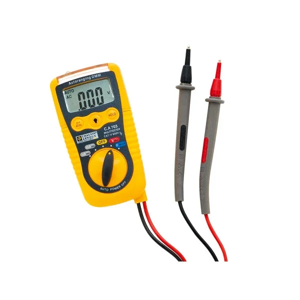 Multimètre-Testeur numérique poche CA 703 600 V Cat.IV Chauvin Arnoux