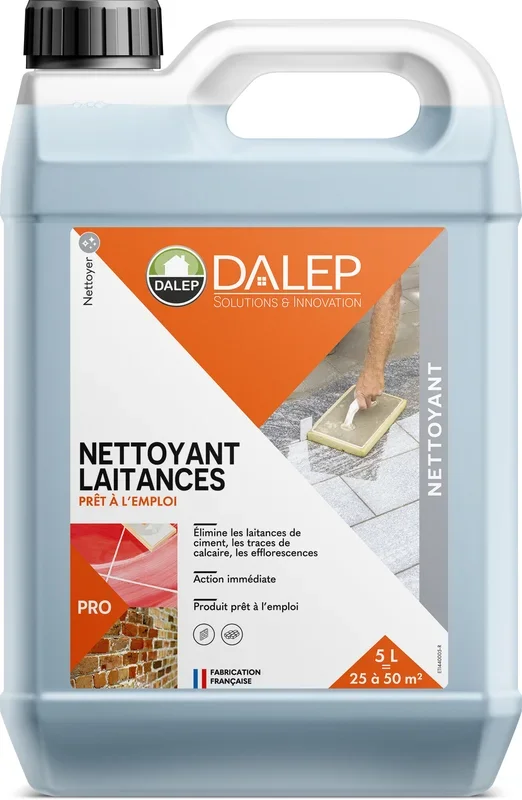 NETTOYANT LAITANCES Prêt à l&rsquo;Emploi – Bidon 5 L DALEP – 1.04.0053.03