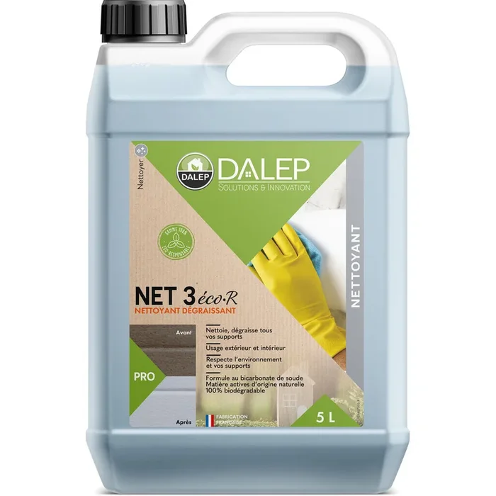Nettoyant NET 3 éco R Dégraissant – Bidon 5 L DALEP – 1.04.0045.03