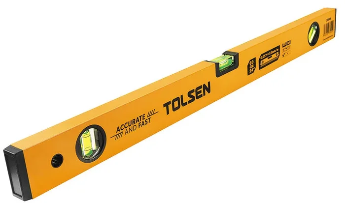 Niveau 3 bulles aluminium 80cm (35067) TOLSEN – 100248