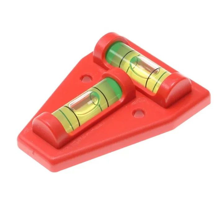Niveau de macon a bulle en croix Stabila Type 2D 2 fioles