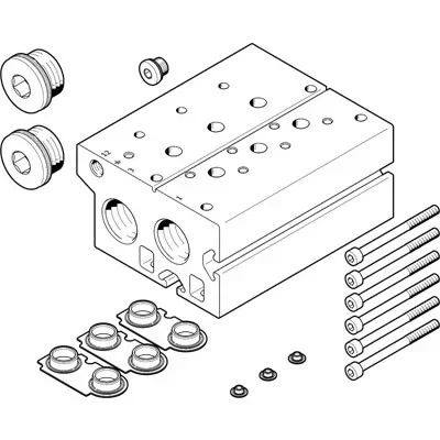 Nourrice de distribution pneumatique Festo G 3/4 G 3/4