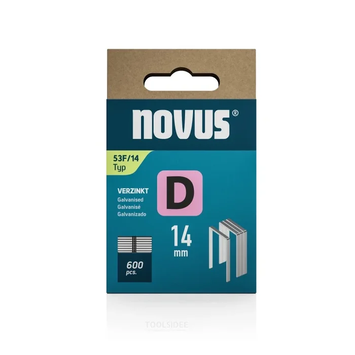 Novus Not avec filetage plat D 53F/14mm (600 pièces)