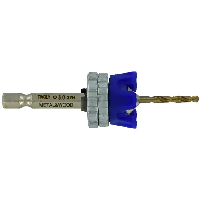 Ø3 mm mèche+fraise métal TIVOLY – 11900720300