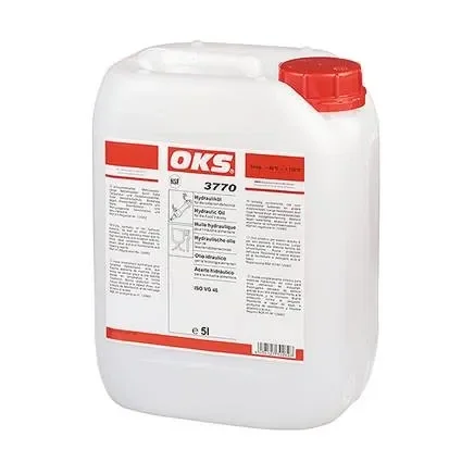 OKS 3770, huile hydraulique pour la technologie de transformation des aliments – bidon de 5 l (DIN 51)