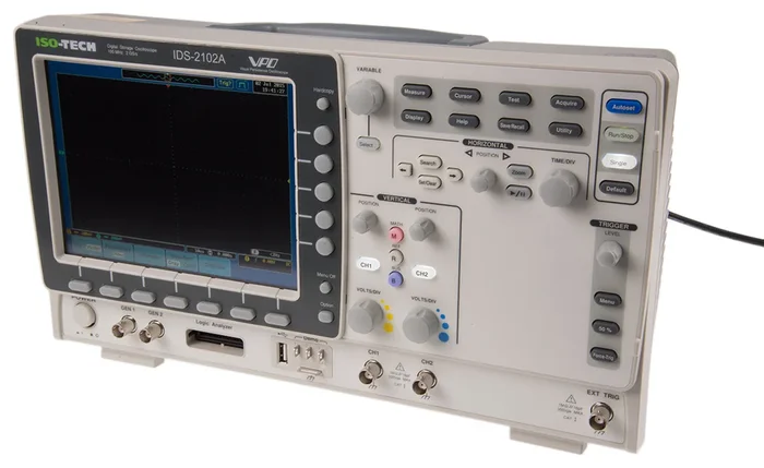 Oscilloscope Numérique ISO-TECH série IDS-2000, 100MHz