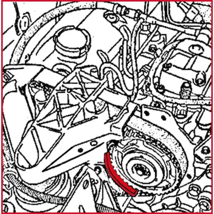 Outil de blocage de douille de pompe à injection – Renault 1.9 Dti KSTOOLS – 4009016