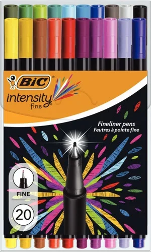 Pack de 20 feutres Intensity fine
