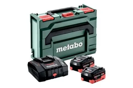 Pack énergie 2 Batteries 18V + chargeur ultrarapide – METABO – 685304000