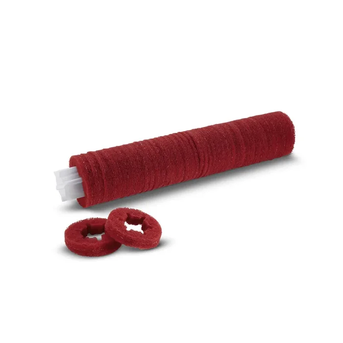 Pad rouleau sur gaine, moyen, rouge, 530 mm KARCHER – 63697340