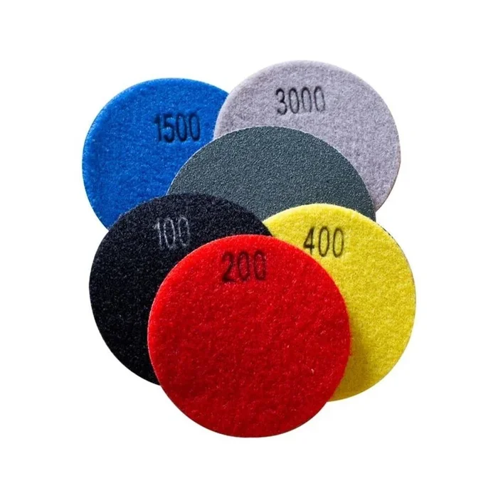 Pads Finition Velcro Polissage/Ponçage Pierre Reconstituée pour Meuleuse – RAIMONDI – 13710