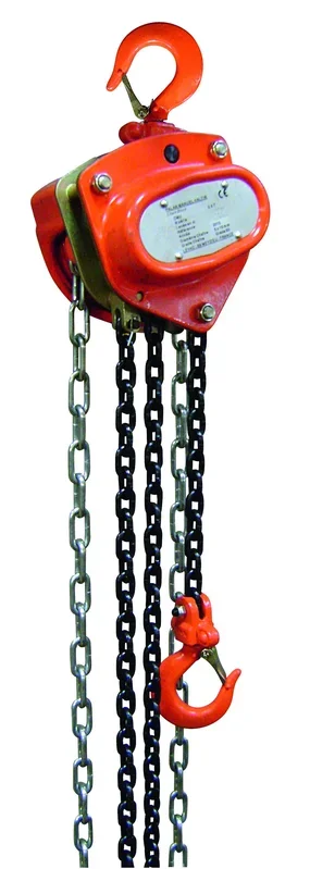 Palan manuel a chaîne cmu 500 kg chaînes anti-corrosion levée 3 m LEVAC – 6044B03