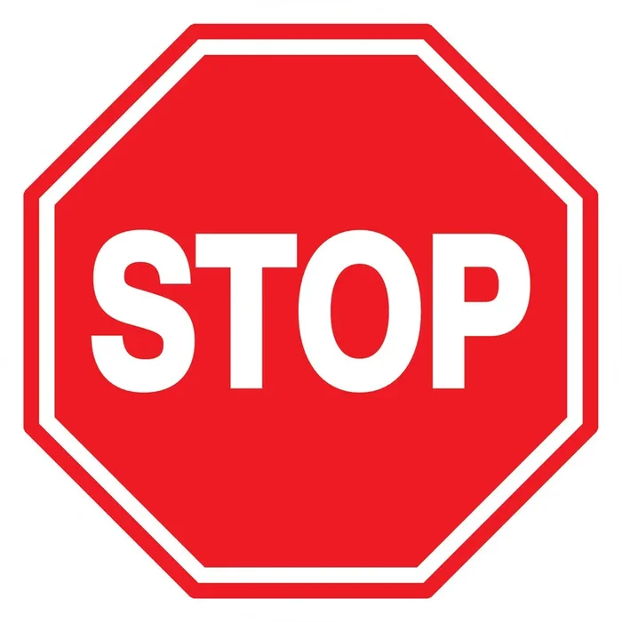 Panneau adhésif STOP Ø180MM TALIAPLAST – 727209