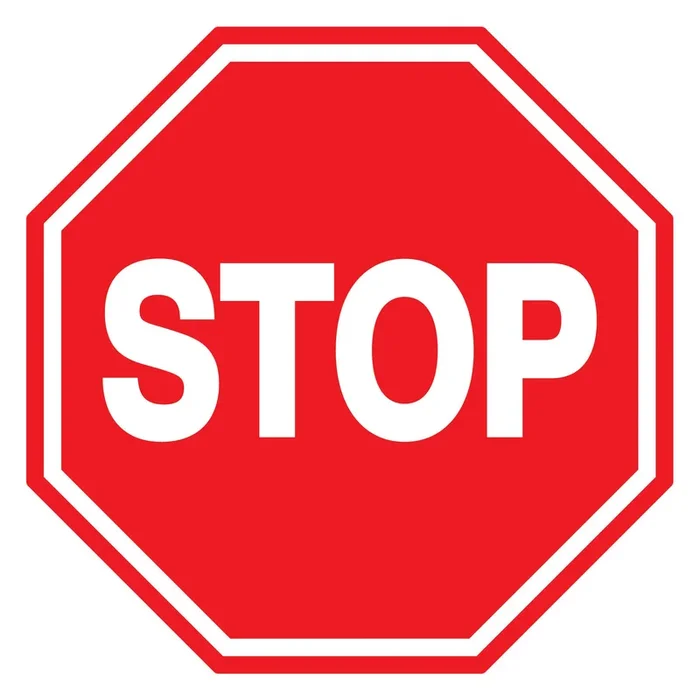 Panneau adhésif STOP Ø420MM TALIAPLAST – 723205