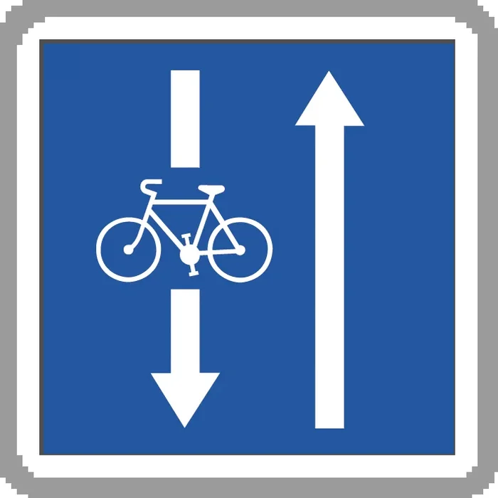 Panneau carré Conditions circulation particulières 700 Ecolign C24aex3 cl1 – NADIA SIGNALISATION – CAR700E1C24aex3